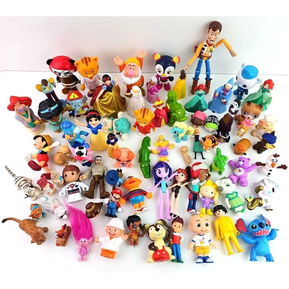Large LOT of Small Toys Action Figure Disney Pixar Mattel Hasbro Vintage to Now